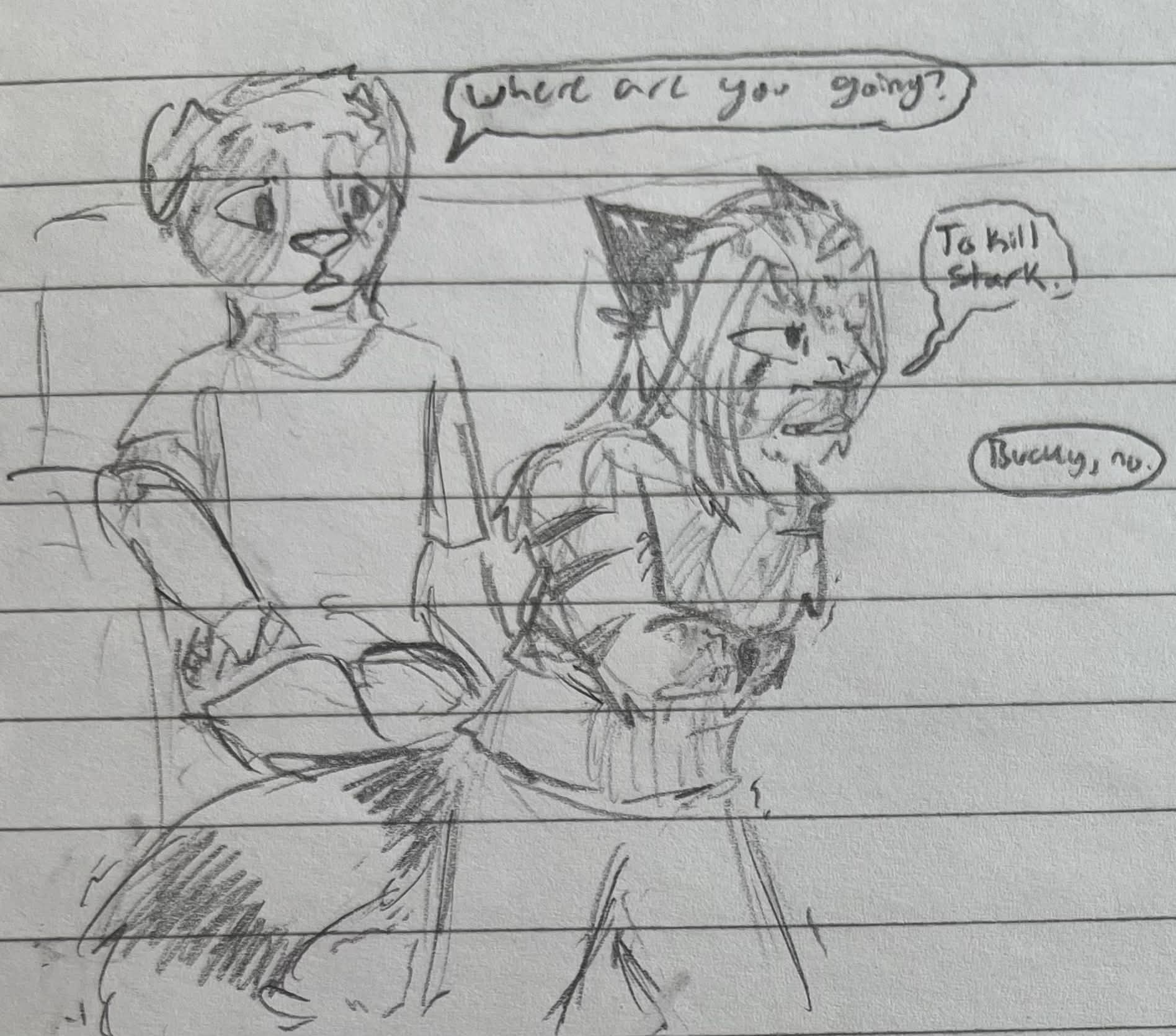 Steve Rogers, Bucky Barnes. A follow-up to the previous, non-canon to the unwritten fic